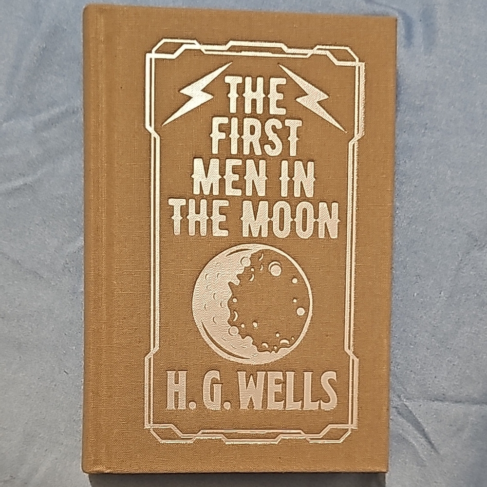 H.G. Wells 'The First Men in the Moon' Hardcover